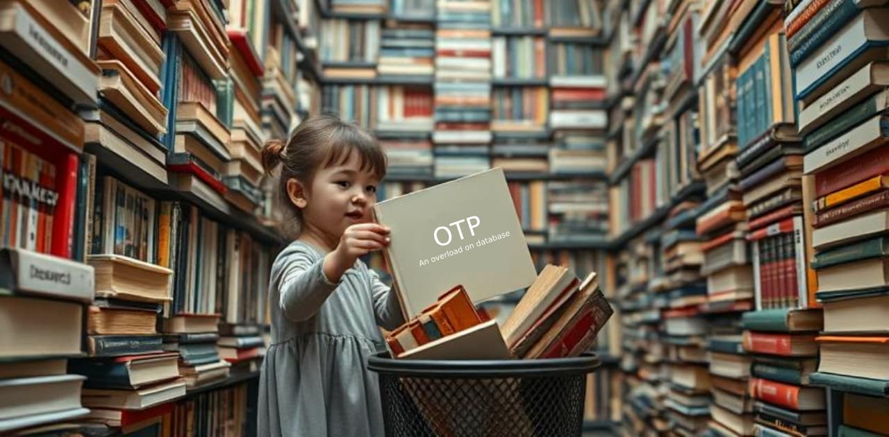 Image of Database less OTP